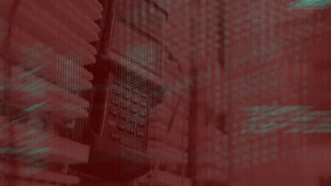 Data Processing and Technology with Digital Interface Overlay