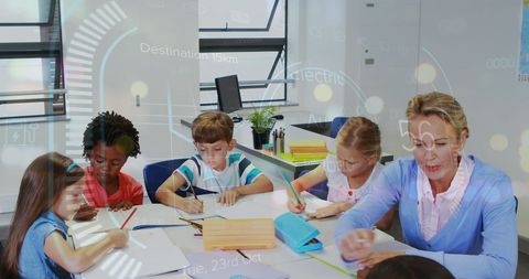 Innovative Classroom Learning with Digital Integration - Download Free Stock Images Pikwizard.com