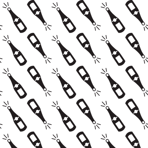 Fun Celebratory Bottles Pattern Transparent Background - Download Free Stock Videos Pikwizard.com