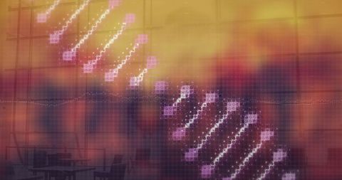 futuristic data processing with abstract column display - Download Free Stock Images Pikwizard.com