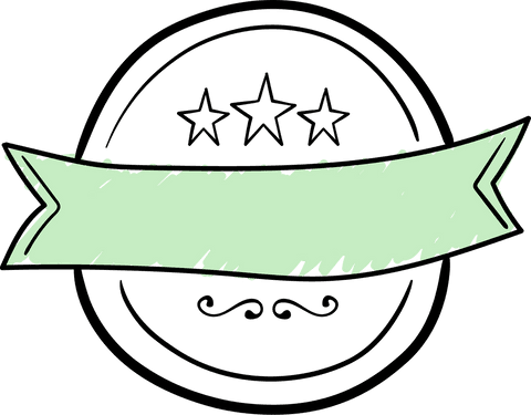 pastel green badge ribbon with copy space on transparent background - Download Free Stock Videos Pikwizard.com