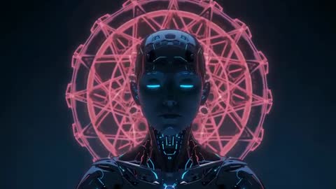 Android Activation with Spinning Neon Mandala