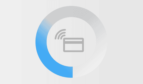 transparent icon showing card payment processing with wifi signal - Download Free Stock Videos Pikwizard.com