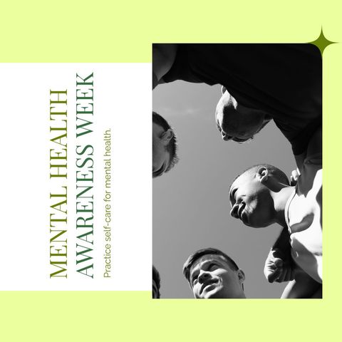 Multiracial friends supporting each other for mental health awareness