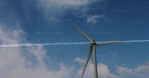 Renewable Energy Innovation with Digital Analytics for Sustainability - Download Free Stock Images Pikwizard.com