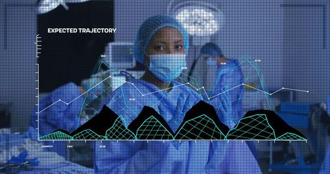 Digital Healthcare Innovation With Surgeons and Data Visualization - Download Free Stock Images Pikwizard.com