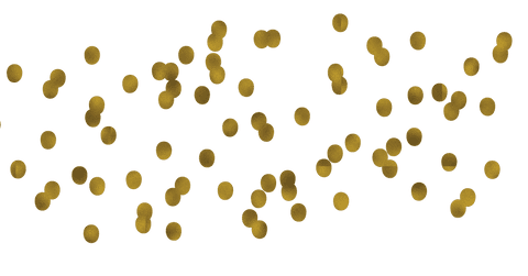 Dynamic Yellow Dots on Transparent Background Creating Festive Atmosphere - Download Free Stock Videos Pikwizard.com