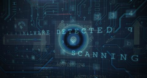 Digital Data Analysis and Threat Detection Interface - Download Free Stock Images Pikwizard.com