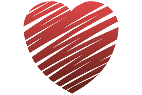 abstract red heart on transparent background with patterns - Download Free Stock Videos Pikwizard.com