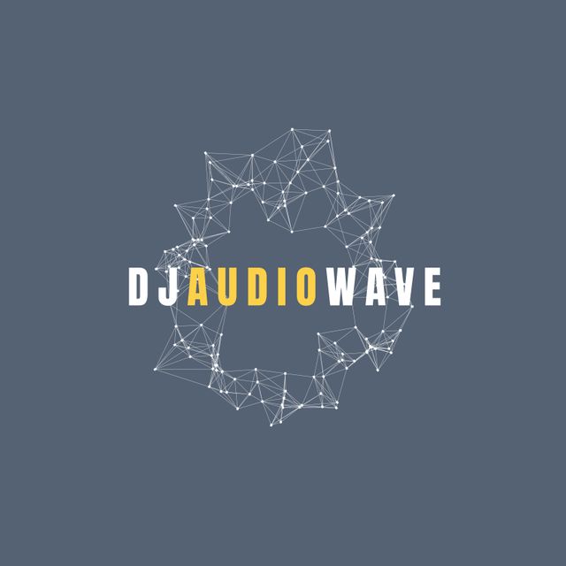 Geometric Audio Wave Branding Design for DJ and Music Promotions - Download Free Stock Templates Pikwizard.com