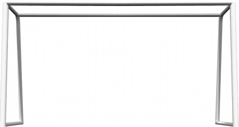 transparent football goal net with white posts digital design - Download Free Stock Videos Pikwizard.com
