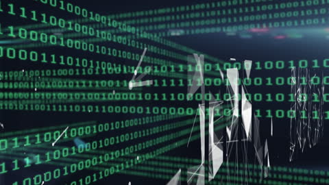 Futuristic Data Stream and Geometric Abstractions in Motion