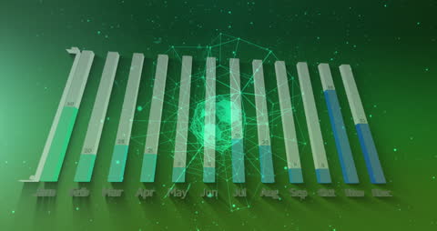 Dynamic Data Visualization with Graph and Digital Elements