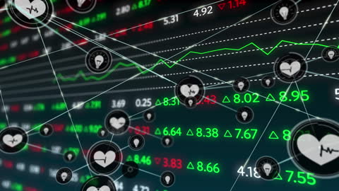 Dynamic Connected Network of Financial and Heartbeat Data
