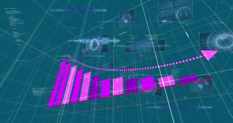 Digital Data Analytics on Modern Interface - Download Free Stock Images Pikwizard.com