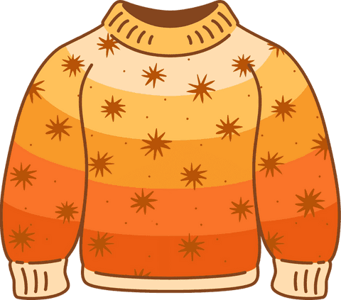 colorful knitted sweater with gradient stripes on transparent background - Download Free Stock Videos Pikwizard.com