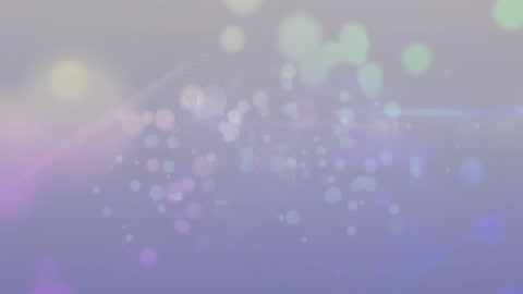 Abstract Light Spots Animation on Grey Background