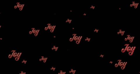 Festive Joy Text Pattern on Black Background for Christmas - Download Free Stock Images Pikwizard.com