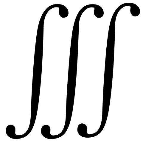 Symbols on transparent background for creative projects