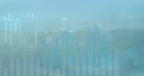 Data Analytics Overlay on Urban Cityscape