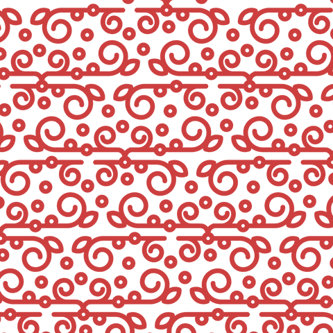 red decorative pattern on transparent background for artistic design - Download Free Stock Videos Pikwizard.com