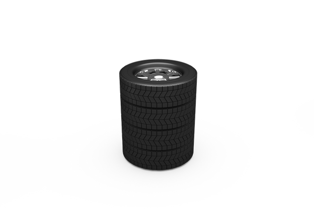 Stack of Car Tires on Transparent Background, Isolated Vector Illustration - Download Free Stock Videos Pikwizard.com