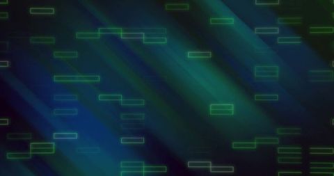 Futuristic Green and Blue Abstract Digital Background