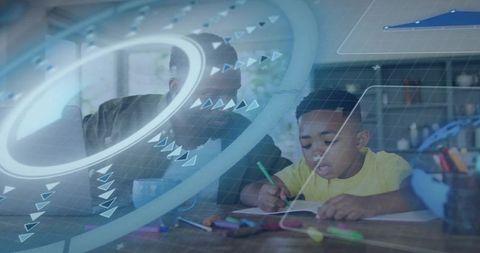 Father and Son Learning Together at Home Using Augmented Reality Tools for Study