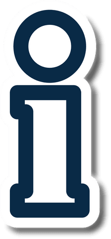 Bold Blue Informational Symbol on Transparent Background - Download Free Stock Videos Pikwizard.com