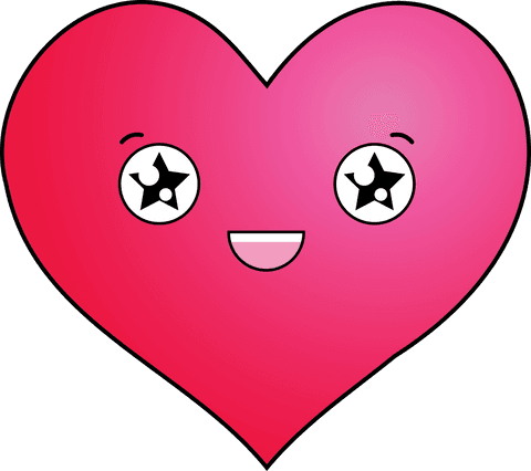 Happy Heart Illustration Transparent Background - Download Free Stock Videos Pikwizard.com