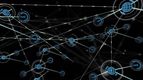 Abstract Network Global Connectivity Hologram Concept