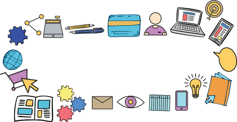 Digital Symbols on Transparent Background for Creative Communication - Download Free Stock Videos Pikwizard.com