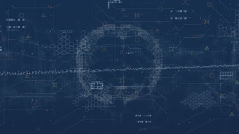 Digital Virus Structure with Data Processing Elements