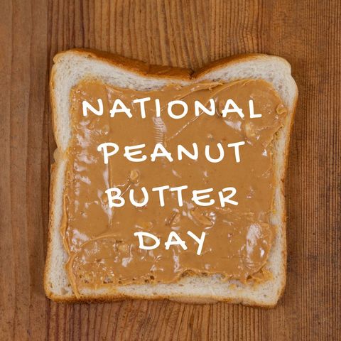 Celebrating National Peanut Butter Day with Simple Sandwich - Download Free Stock Templates Pikwizard.com