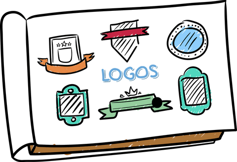 colorful logo designs on transparent background - Download Free Stock Videos Pikwizard.com