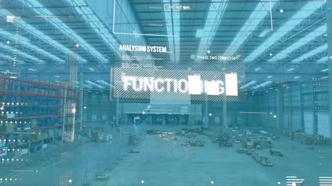 Digital Interface Analyzing Data in Warehouse