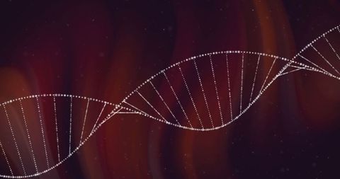 Digital Representation of DNA Strand with Light Trail Background - Download Free Stock Images Pikwizard.com