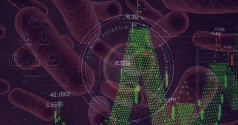 Digital Visualization of Global Markets and Pandemic Impact - Download Free Stock Images Pikwizard.com