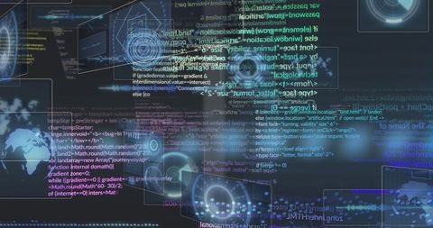 Futuristic Data Processing Technology Interface - Download Free Stock Images Pikwizard.com