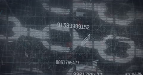 Financial Data Processing with Digital Network Overlay