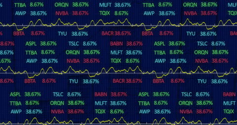 Dynamic Animation of Financial Stock Data with Graphs