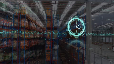 Data Processing in Warehouse with Digital Interface