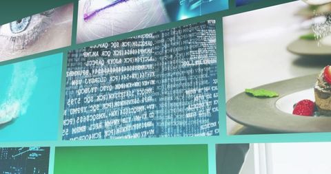 Digital Composite of Technology and Leisure Elements