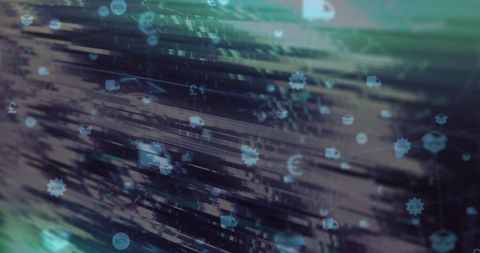 Digital Interface with Global Data and Networking Concepts - Download Free Stock Images Pikwizard.com