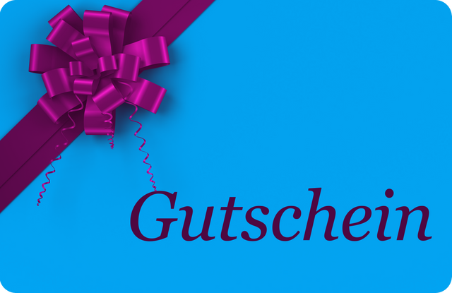 Gutschein Gift Card with Transparent Background, Blue Card, Purple Ribbon, Shopping Celebration Conc - Download Free Stock Videos Pikwizard.com