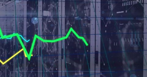 Global Finance and Data Analytics in Server Environment - Download Free Stock Images Pikwizard.com