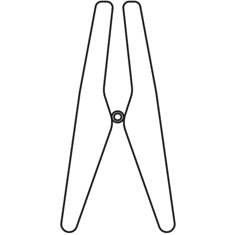 transparent clothes peg outline for laundry icon - Download Free Stock Videos Pikwizard.com