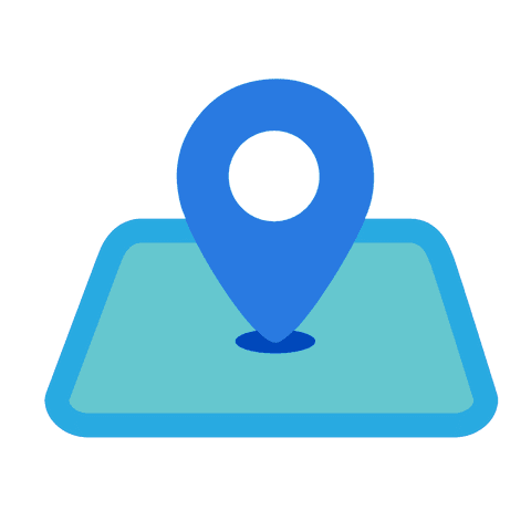 Blue Geolocation Pointer Icon on Transparent Background - Download Free Stock Videos Pikwizard.com