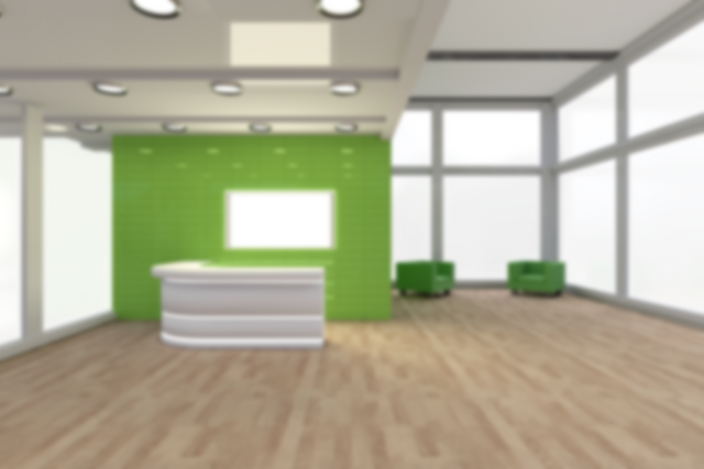 Transparent Lobby with Green and White Minimalist Design - Download Free Stock Videos Pikwizard.com