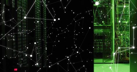 Digital Networking and Cybersecurity in Green-Illuminated Data Center